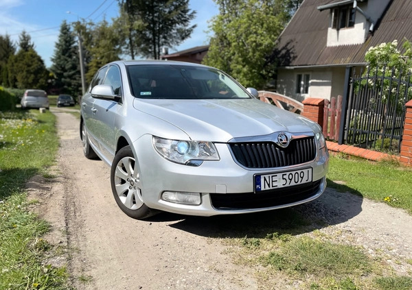 Skoda Superb cena 22900 przebieg: 274000, rok produkcji 2010 z Elbląg małe 211